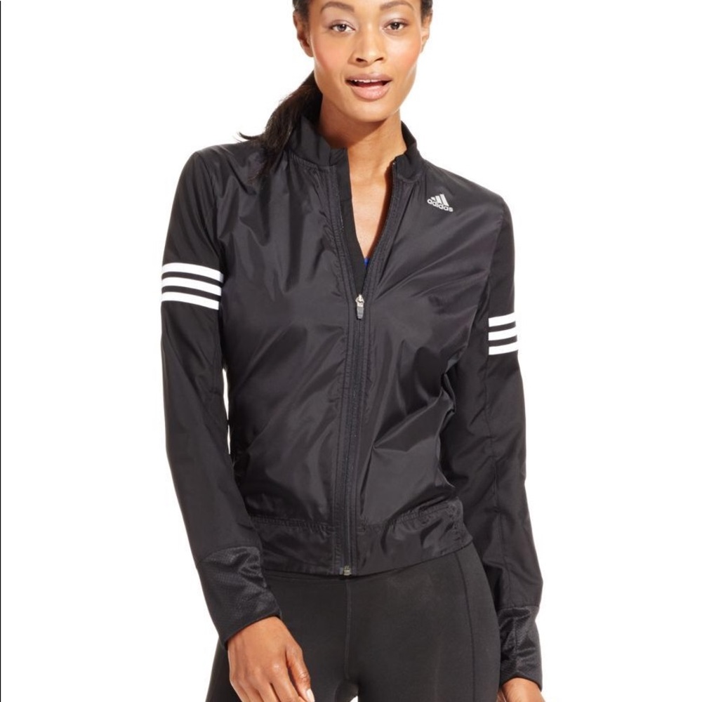 Adidas Response Wind Running Jacket Black M 12/14